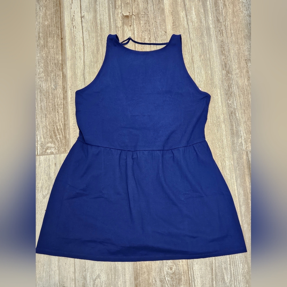 Wild Fable Butterbliss Boatneck Dress - Navy Blue